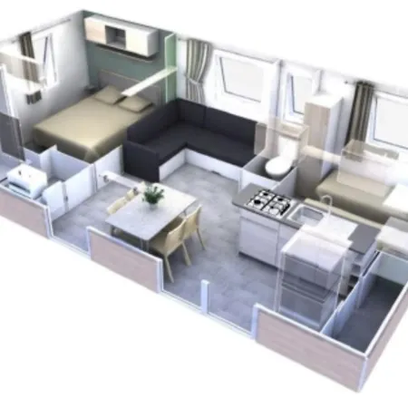 4 Etoiles A St Jeans-de-monts Mobil 4à6 Pers * Saint-Jean-de-Monts