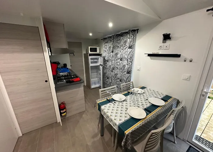 4 Etoiles A St Jeans-de-monts Mobil 4a6 Pers Üdülőközpont